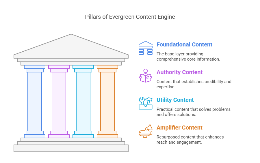 4 pillars of evergreen content